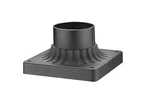 Z-lite Pm Black 5-3/4"W Square Outdoor Pier Mount Base. Fixed Price $38.00.