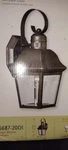 Progress Lighting Antique Bronze Outdoor Wall Lantern P5687-20DI 13IN X. Fixed Price $26.00.