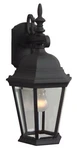 Craftmade Z254 Black Straight Glass 18" 1-LIGHT Outdoor Wall Sconce. Fixed Price $97.20.