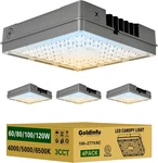 120W Led Canopy Light 4PACK, 3CCT, IP65 Waterproof For Outdoor Use. Fixed Price $416.99.