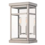 Livex Lighting 20702 Hopewell 12-3/4" Tall Outdoor Wall Nickel. Fixed Price $399.96.