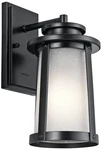 Kichler Harbor Bay 12 1/4" High Black Outdoor Wall Light. Fixed Price $109.97.
