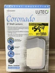 Lutec Coastal Coronado White Outdoor Integrated Led Bulkhead Wall Lantern. Fixed Price $18.86.