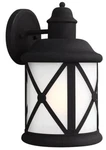 Sea Gull Lakeview Light GU24 Inch Outdoor Wall Lantern Black, 8721401BLE-12. Fixed Price $89.97.