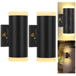 Dusk To Dawn Outdoor Lighting, Zuukole Waterproof Exterior Wall Lantern, Anti.... Fixed Price $80.88.