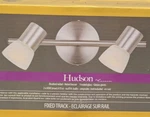 Canarm 2-LIGHT Hudson Ceiling/wall Track Fixture Brushed Nickel IT517A02BN. Fixed Price $19.95.