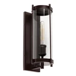 Forte Lighting Hudson Outdoor Wall Lantern, Bronze/clear 1156-01-32. Fixed Price $61.00.