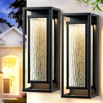 Myhxq 16 Led Outdoor Wall Lights 2 Packs 3000K Porch Sconce. Fixed Price $97.10.