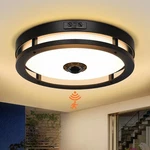 Slypadan Outdoor Motion Sensor Flush Mount Led Light, 12" Dusk Pack, Black. Fixed Price $74.95.