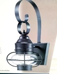 Nautical Outdoor Wall Light Shoalview Weathered Bronze Patriot 14" Clear Glass. Fixed Price $39.95.