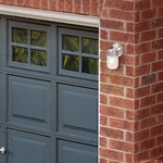 Design House Outdoor Wall Mount Jelly Jar Stainless Steel Sconce Satin Nickel. Fixed Price $30.97.