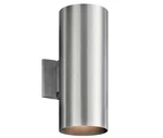 Kichler Independence 15IN. 2-LIGHT Brushed Aluminum Outdoor Wall Cylinder Sconce. Fixed Price $84.99.