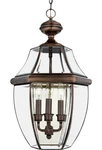 Quoizel Model# NY1179AC Pendant Light- Aged Copper-. Fixed Price $125.00.