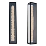 Allegri 95522 Lina Esterno 38" Outdoor Wall Sconce - Matte Black / Polished. Fixed Price $1994.00.