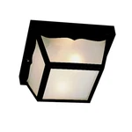 Kichler Outdoor Plastic Ceiling 1LT, Black, Frosted - 9320BK. Fixed Price $44.99.