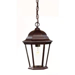 Acclaim Lighting Richmond 1 Hanging Light, Walnut/clear Beveled - 5206BW. Fixed Price $88.00.