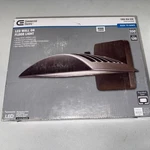 Commercial Electric Led Outdoor Wall Flood Light Bronze 550W Eq 8000 Lumens. Fixed Price $49.95.