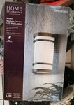 Home Decorators Mullen Oil Rubbed Bronze Hardwired Led Wall Lantern 1005010452. Fixed Price $44.99.