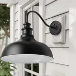 Aiwen 1 -light 20.47-IN Black Hardwired Dusk To Dawn Outdoor Wall. Fixed Price $89.90.
