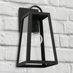 Capital Leighton 16" High Black Outdoor Wall Light. Fixed Price $172.00.