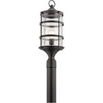 Kichler Mill Lane 1 Outdoor Post Light, Anvil Iron - 49963AVI. Fixed Price $284.99.
