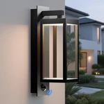 Modern Motion Sensor Outdoor Wall Light Sconce With Glass, 850LM Led, IP65 Wa.... Fixed Price $119.62.
