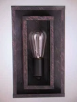 Globe Montague Brushed Bronze Vintage Outdoor 1-LIGHT Wall Sconce. Fixed Price $36.51.