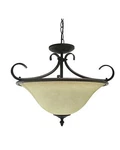 Epiphany Lighting 18" Semi-pendant Fixture GU102607ORB New G2215. Fixed Price $99.99.