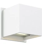 Dals-square Directional Sconce #LEDWALL001D (white). Fixed Price $200.00.