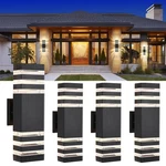 Outdoor Wall Lights Pack 15.1 Up Down Porch 14W 3000K Dastor Modern Warm White. Fixed Price $154.99.