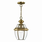 Livex Lighting 2152-01 Monterey 1-LIGHT Outdoor Hanging Lantern, Antique Brass. Fixed Price $252.58.