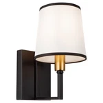Used Artcraft Lighting SC13347BK Coco - Wall Sconce Transitional. Fixed Price $119.00.