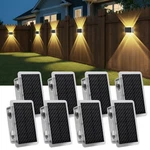 Audles Solar Fence Lights Outdoor, New Up Down Lighting Po.... Fixed Price $52.14.