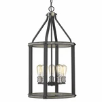 Z-lite 472-5P Ashen Barnboard Kirkland 5-LIGHT 16"W Pendant. Fixed Price $191.00.
