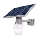 Solar Powered Led Post Light, Outdoor Garden Lamp With Wall Mounted Pole. Fixed Price $84.12.