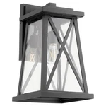 Textured Black One Light Wall Mount From The Artesno Collection. Fixed Price $172.00.
