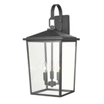 Millennium Fetterton Light 23.5" Outdoor Lantern, Black/clear 2974-PBK. Fixed Price $245.90.
