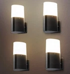 Lmp 4 Pack Led Outdoor Wall Light Porch Patio Garage Entry Yard Lamp 3500K. Fixed Price $87.00.