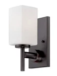 Designers Fountain 6731-BBR Wall Sconce-biscayne Bronze Finish Brand New. Fixed Price $31.50.
