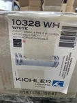 Kichler Lighting 10328WH Linear Fluorescent 12.75-INCH Wall Sconce, Whit. Fixed Price $75.00.