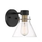 Designers Fountain D204M-1B Willow Creek 8" Tall Wall Sconce Black. Fixed Price $55.90.