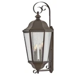 Hinkley Lighting Edgewater 4LT Outdoor Wall Mount, Bronze/clear Seedy - 1679OZ. Fixed Price $934.15.