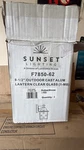 Sunset Lighting F7850-62 8.5" Outdoor Cast Aluminum Lantern. Fixed Price $25.00.