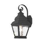 Livex Lighting 2601 Black Exeter Single 15-1/2"H Outdoor Wall Sconce. Fixed Price $295.96.