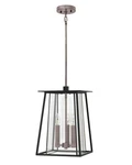 Hinkley Lighting 2102 Walker 3 11-1/2"W Outdoor Pendant Black. Fixed Price $799.00.