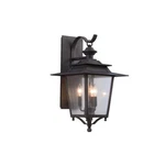 Kalco Lighting Saddlebrook 3 Large Wall Bracket, Aged Iron - 404122AI. Fixed Price $649.00.