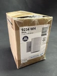 Kichler Cylinder Single Light 7" Tall Outdoor Wall Sconce White Model: 9234WH. Fixed Price $49.95.
