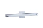 Nos Quoizel Led 24" Wand Bathroom Vanity Light Wall Mount Fixture Chrome & Glass. Fixed Price $64.00.
