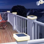 1-6PACK T-sun Solar Led Post Deck Fence Lights Outdoor Garden Landscape Lamp. Fixed Price $22.99.