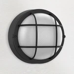 Faymart Lighting 8" Nautical Outdoor Light-black Round Bulkhead 1 Pack,. Fixed Price $51.46.